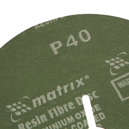 Matrix Круги фибровые 5 шт, Р 40, 180 х 22 mm 73920