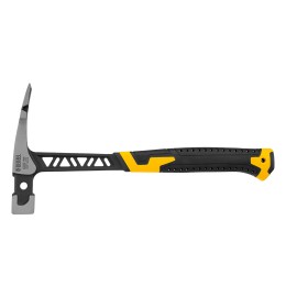 Denzel Молоток каменщика 680 г, цельнокованый, двухкомпонентная обрезиненная рукоятка 10633