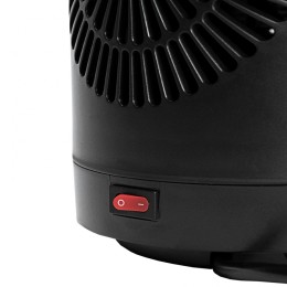 Denzel Тепловентилятор электрический керамический DTFC-1200, 3 режима, вентилятор, нагрев 600/1200 Вт 96418