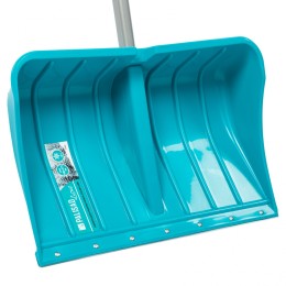 Palisad Лопата для уборки снега пластиковая Luxe, 540 х 375 х 1520 мм, стальной черенок, 615685