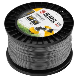 Denzel Леска для триммера двухкомпонентная звезда, 3,0мм х 166м, на DIN катушке EXTRA CORD 96843