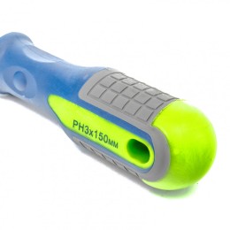 Сибртех Отвертка, PH3 х 150 мм, CrV, трехкомпонентная рукоятка 11813