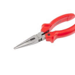 Matrix Длинногубцы прямые Standard, 180 мм, шлифованные, пластмассовые рукоятки 17152