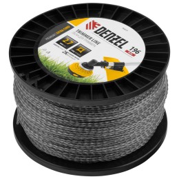 Denzel Леска для триммера двухкомпонентная витой квадрат, 2,7мм х 196м, на DIN катушке EXTRA CORD 96824