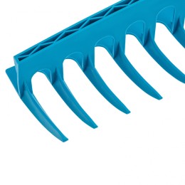 Palisad Грабли пластиковые, 565 мм, 18 прямых зубьев, усиленные, Luxe, 61733