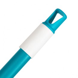 Palisad Щетка пластмассовая для чистки ковров, 27 cм, c черенком, 120 см, бирюзовая щетина, Home 935505