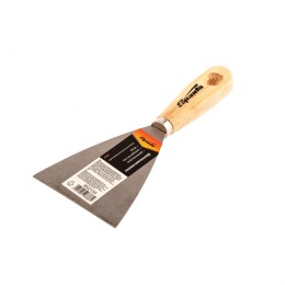 Sparta Шпательная лопатка из углеродистой стали, 80 мм, деревянная ручка 852155