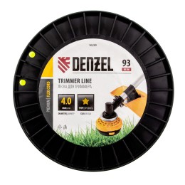 Denzel Леска для триммера звезда, 4,0мм х 93м, на DIN катушке FLEX CORD 96289