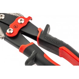 Gross Ножницы по металлу "Piranha", 270 мм, прямой и левый проходной рез, сталь СrMo, двухкомпонентные рукоятки 78331