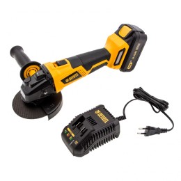 Denzel Машина углошлифовальная аккумуляторная BLG-IB-18-125, бесщеточная BLG-IB-18-125, Li-ion, 18 В 27003