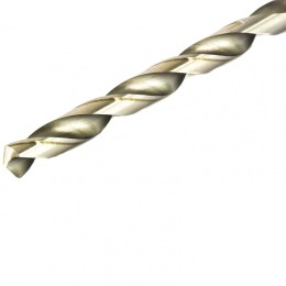 Matrix Сверло по металлу, 10 х 184 мм, полированное, удл, HSS, 5 шт, цилиндрический хвостовик 715100