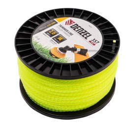 Denzel Леска для триммера витой квадрат, 2,0мм х 357м, на DIN катушке FLEX CORD 96297