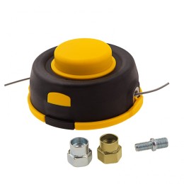 Denzel Катушка универсальная триммерная, гайка М10 х 1.25, М8, М12, винт М8-М10, левая резьба, шаг 1.5 мм 96314