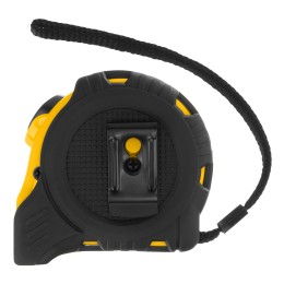 Denzel Рулетка 8м х 25мм, обрезиненный корпус, автоматическая фиксация 31553