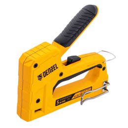 Denzel Степлер мебельный, тип 53 и 13, 6-14мм, тип 140, 10-14мм, тип 300, 15мм, тип 500, 15мм// 40215