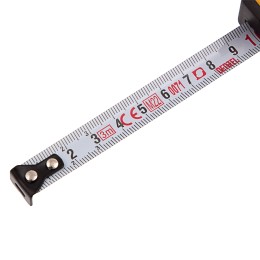 Denzel Рулетка 3м х 13мм, двухкомп. корпус, кнопка-пауза// 31540