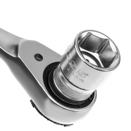 Gross Набор торцевых головок, трещотка 120 зубьев, 1/2", CrV, 36 предметов 14144