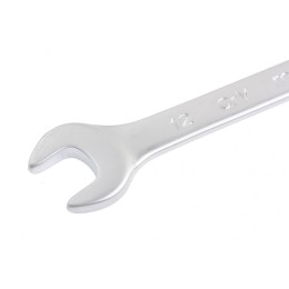 Matrix Ключ комбинированный, 12 мм, CrV, матовый хром 15108