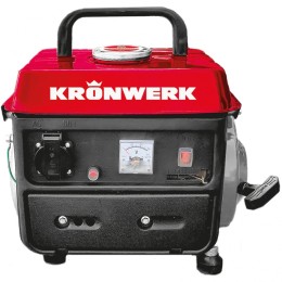 Kronwerk Генератор бензиновый LK-950, 0.8 кВт, 230 В, 2-х тактный двигатель, 4 л, ручной стартер 94667