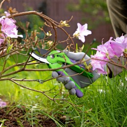 Palisad Секатор с наковальней, 210 мм, шестеренный привод, двухкомпонентные рукоятки, 60531