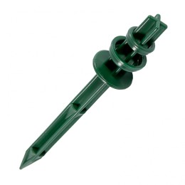 Palisad Колышек 20 см, с кольцом для крепления пленки, 10 шт в упаковке, зеленый 64433