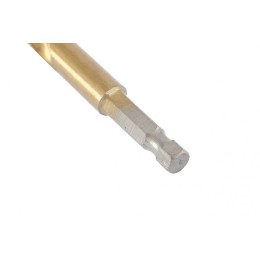 Matrix Сверло по металлу, 8.5 мм, HSS, нитридтитановое покрытие, шестигранный хвостовик 717852