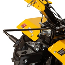 Denzel Мотоблок DPT-270X, 7 л.с, дисковое сцепление, ширина 90 см, глубина 35 см, фрез 3 х 4, ВОМ, передачи 2В/1Н 56403