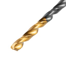 Denzel Сверло по металлу, 3 мм, HSS-Tin, Golden Tip, 10 шт. 717205