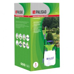 Palisad Опрыскиватель ручной с горловиной 3 л, с насосом, шлангом и разбрызгивателем 64743