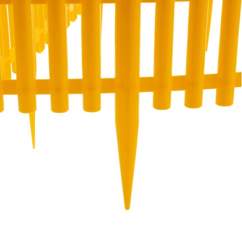 Забор декоративный Гибкий, 24 х 300 см, желтый, Россия, Palisad 65016