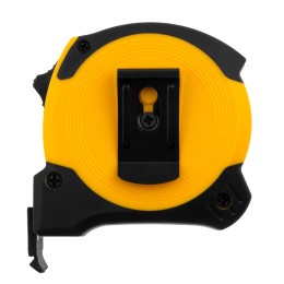 Denzel Рулетка 5м х 25мм, двухкомп. корпус, магнитный обрезиненный зацеп// 31532