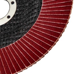 Сибртех Круг лепестковый торцевой КЛТ-1, зернистость Р 120(10Н), 150 х 22.2 мм, "БАЗ" 74023