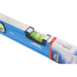 Барс Уровень алюминиевый, 400 мм, профиль 1,6 мм, фрезерованный, ударопрочные заглушки, 3 глазка 34420