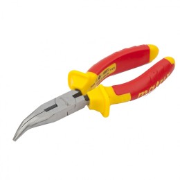 Matrix Длинногубцы изогнутые Insulated, 160 мм, двухкомпонентные рукоятки Professional17472