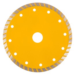 Denzel Диск алмазный, отрезной Turbo, 150 х 22.2 мм, сухая резка 73110