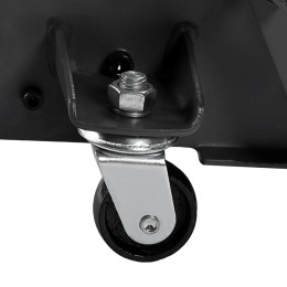 Denzel Домкрат гидравлический подкатной 3 т, с фиксатором, быстрый подъем, 135-480 мм, профессиональный 51138