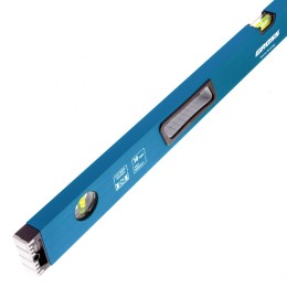 Gross Уровень алюминиевый, 1000 мм, усиленный с ударопрочными заглушками, рукоятки, 3 глазка 34330