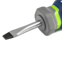 Сибртех Отвертка SL6 х 38 мм, CrV, четырехкомпонентная рукоятка 12260