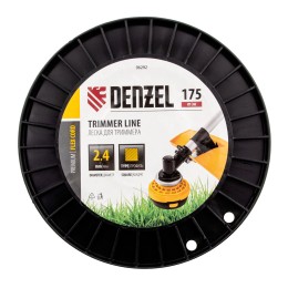 Denzel Леска для триммера квадрат, 2,4мм х 175м, на DIN катушке FLEX CORD 96292