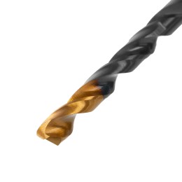 Denzel Набор сверл по металлу, 1,5-6,5 мм, HSS-Tin, Golden Tip, 13 шт 72318