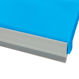 Palisad Набор: совок с кромкой 330 x 225 мм и щетка-сметка 285 мм, голубой, Home 933105