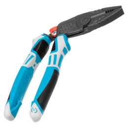 Gross Плоскогубцы комбинированные с изогнутой головой, трехкомпонентные рукоятки, 200 мм 16985