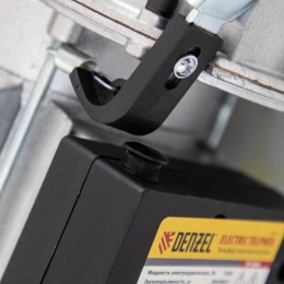 Denzel Тельфер электрический TF-800, 0.8 т, 1300 Вт, высота 12 м, 8 м/мин 52014