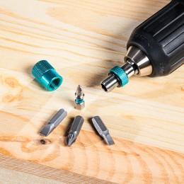 Gross Адаптер для бит с ограничителем и двойным магнитом, 1/4 11317