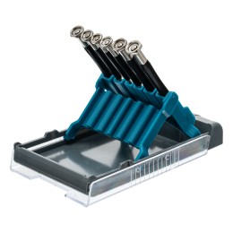 Gross Набор отверток для точной механики, CrMo, металлические обрезиненные рукоятки, 6 шт, бокс трансформер 13346