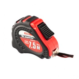Matrix Рулетка Status autostop Magnet+,7,5 м х 25 мм,обрезиненная,Нейлоновое покрытие 31009