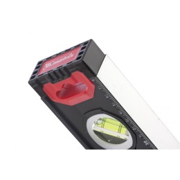 Matrix Уровень алюминиевый, усиленный, фрезерованный, 3 глазка, двухкомпонентные рукоятки, 600 мм 34361