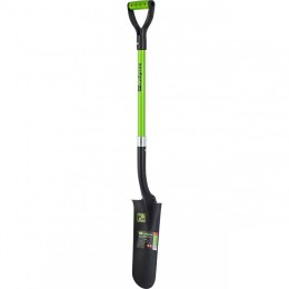 Сибртех Лопата траншейная, 127 х 360 х 1150 мм, фибергласовый черенок, 61478