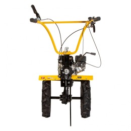 Denzel Мотоблок DPT-270X, 7 л.с, дисковое сцепление, ширина 90 см, глубина 35 см, фрез 3 х 4, ВОМ, передачи 2В/1Н 56403