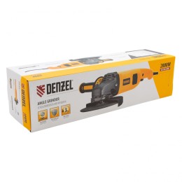 Denzel Машина шлифовальная угловая AG180-2000, 2000 Вт, 180 мм, 8500 об/мин 26912